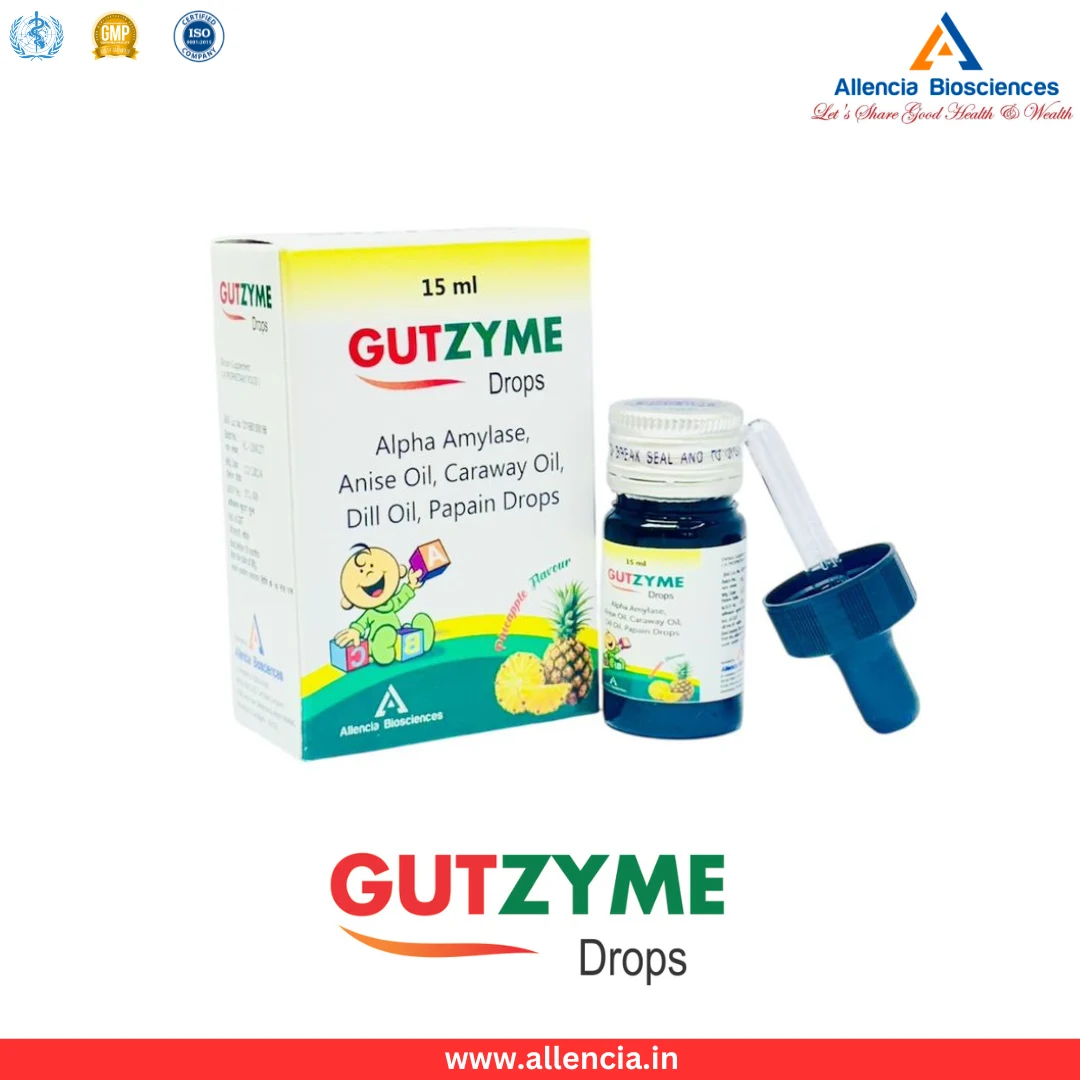 Allencia GUTZYME DROPS product pack