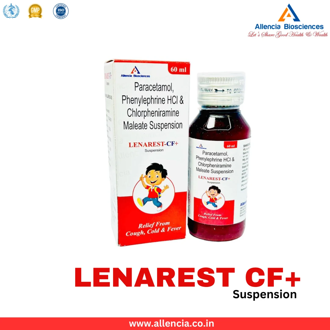 Allencia LENAREST CF+ SUSP. product pack
