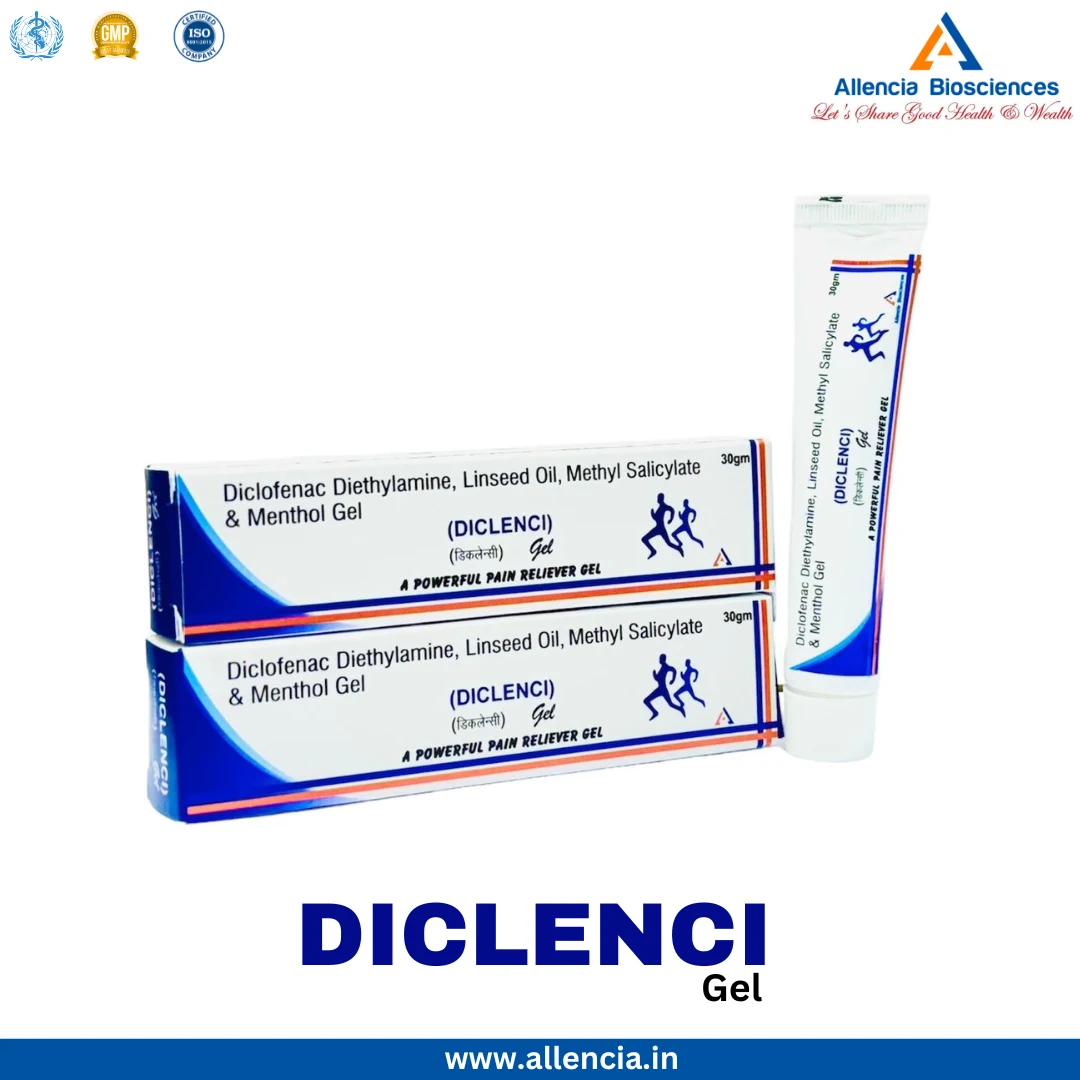 Allencia DICLENCI GEL product pack
