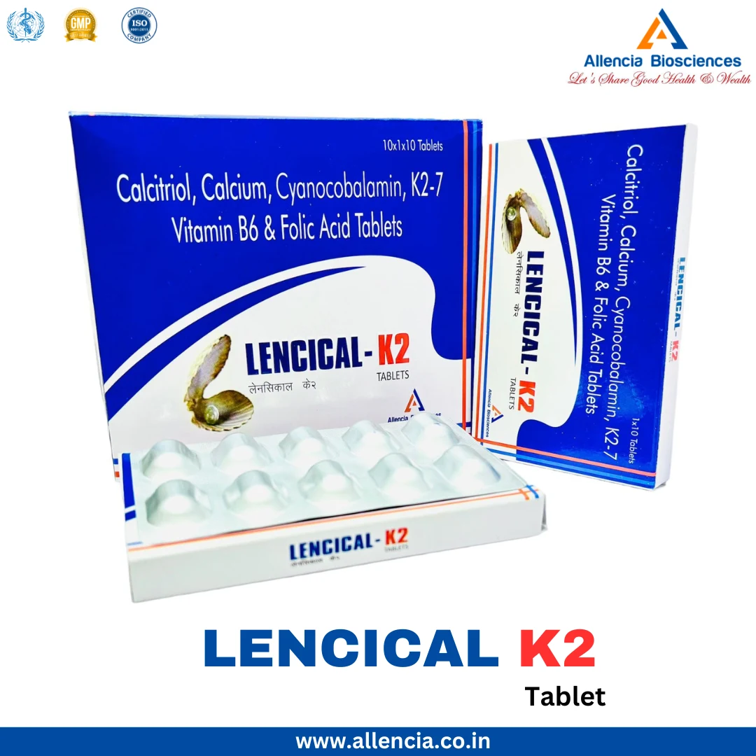 Allencia LENCICAL K2 TAB product pack