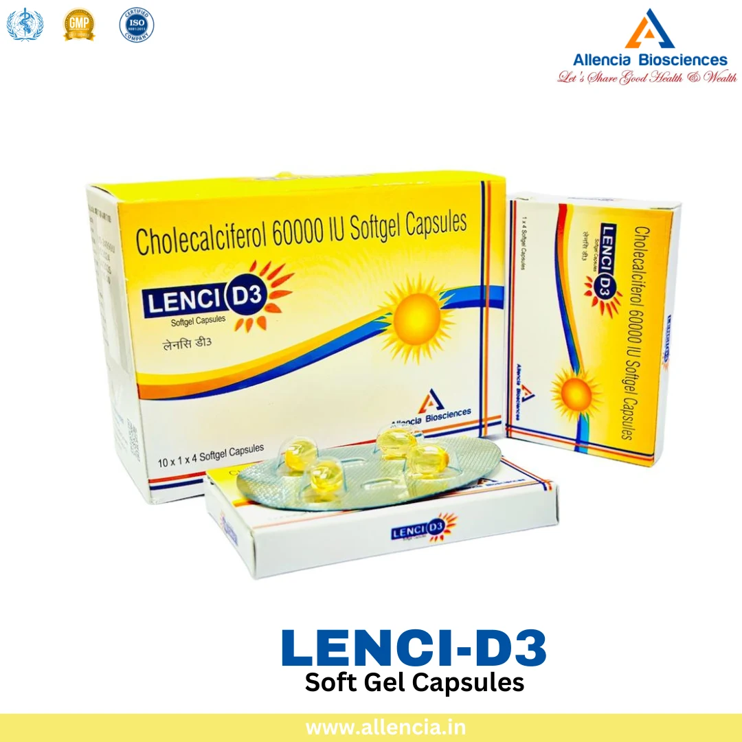 Allencia LENCI D3 product pack