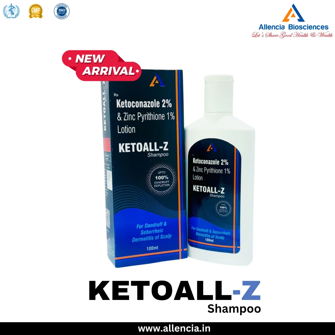 Allencia KETOALL-Z SHAMPOO product pack