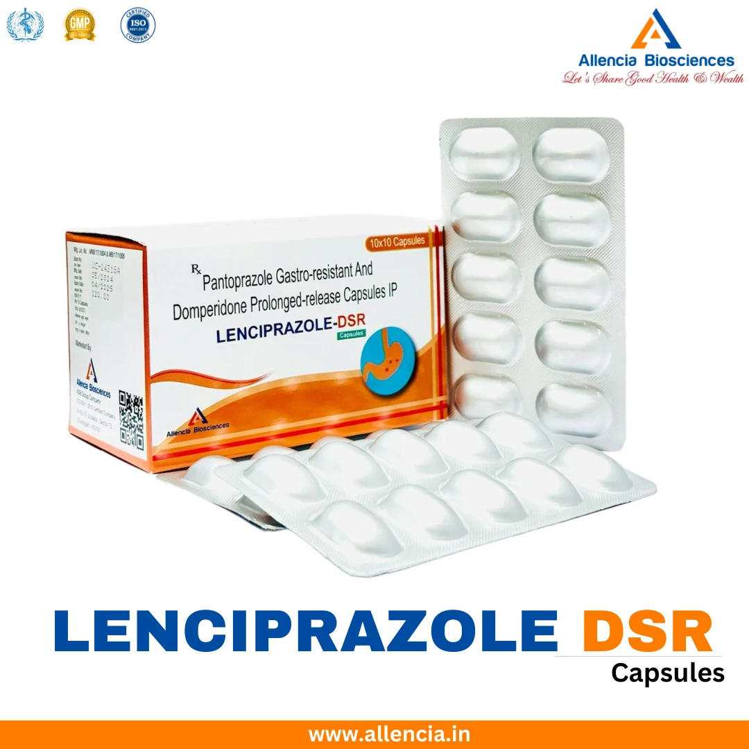 Allencia LENCIPRAZOLE 200 product pack