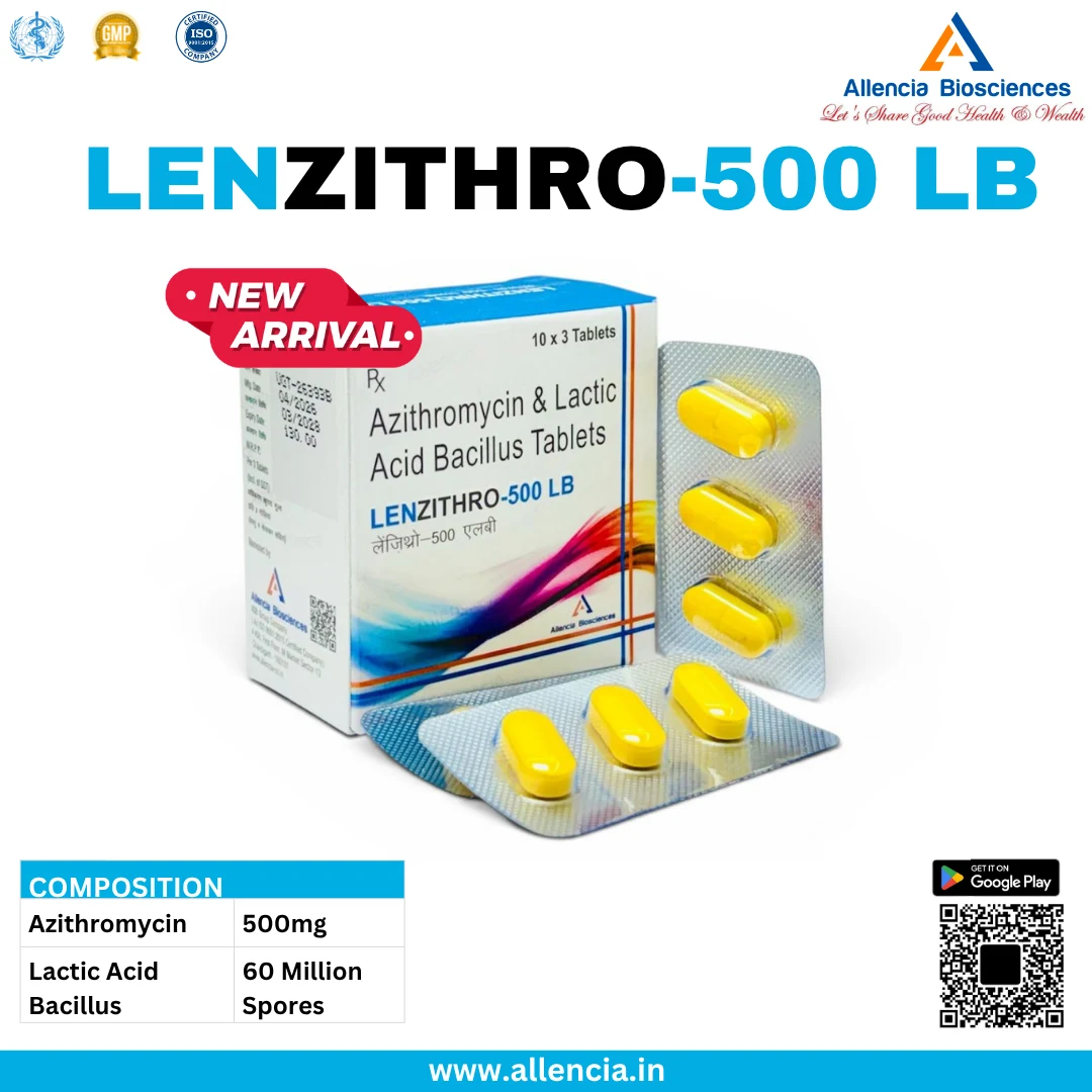 Allencia LENZITHRO 500 LB product pack