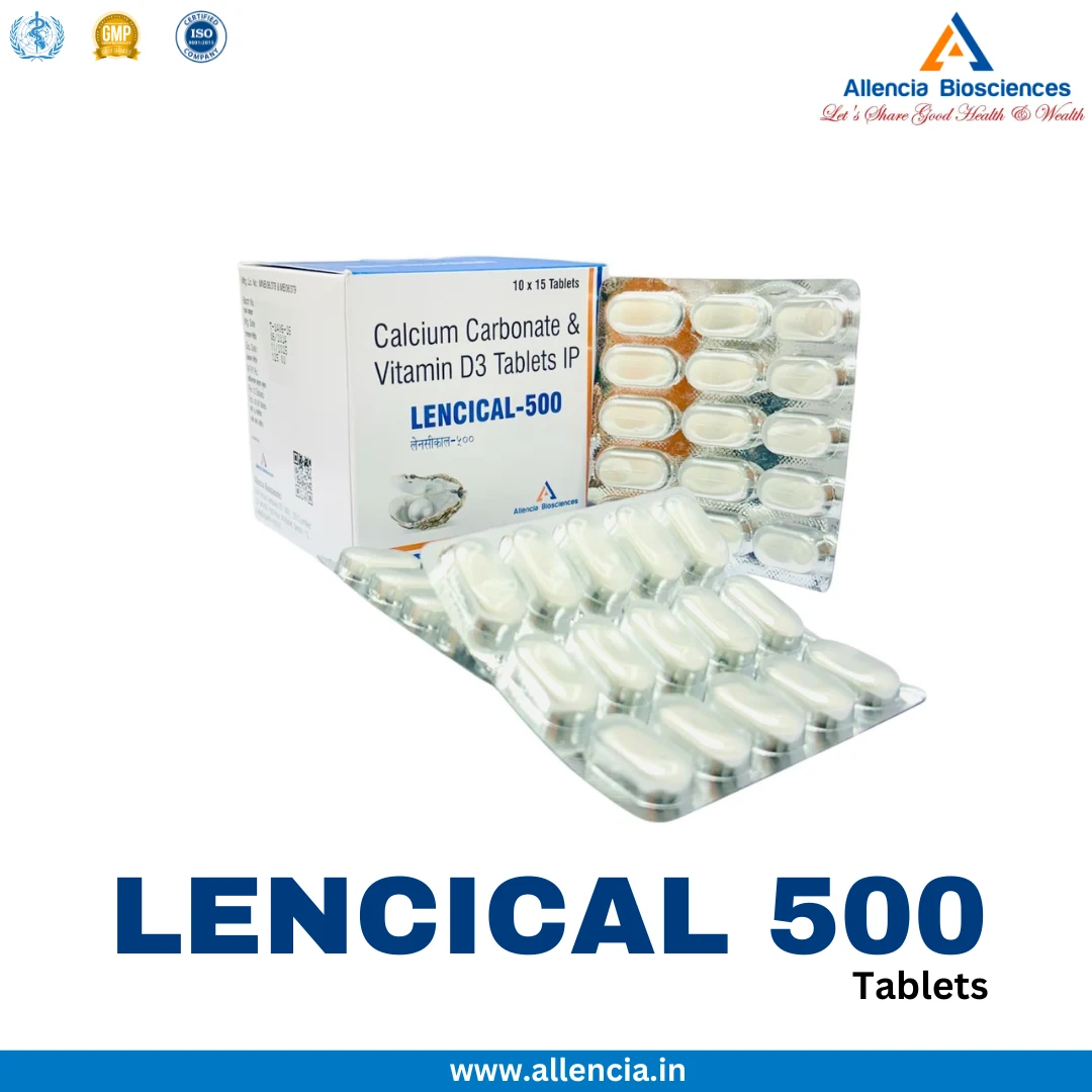Allencia LENCICAL 500 product pack