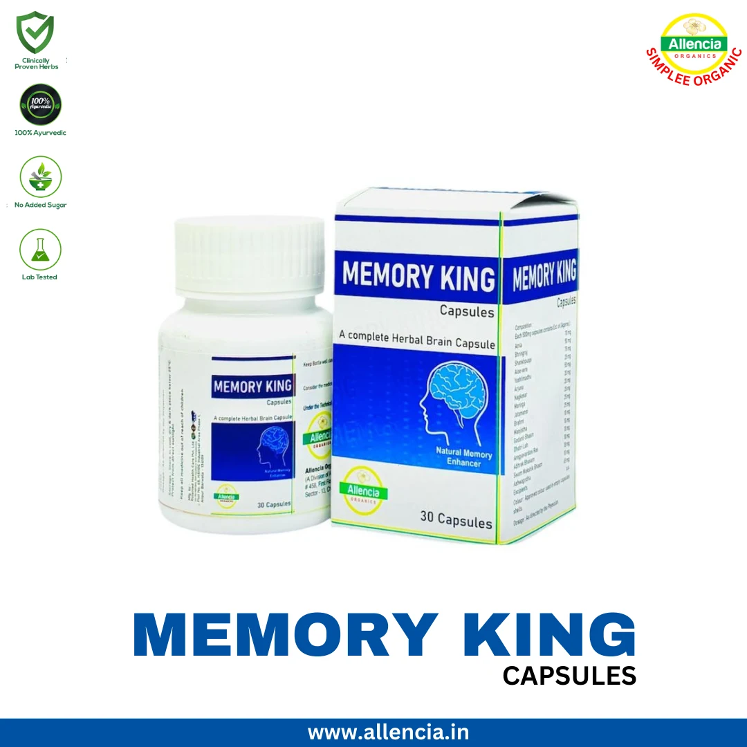 Allencia MEMORY KING CAPSULES product pack